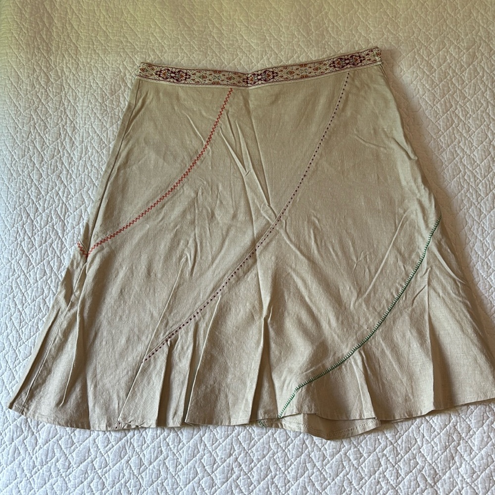 Linen Skirt - image 1